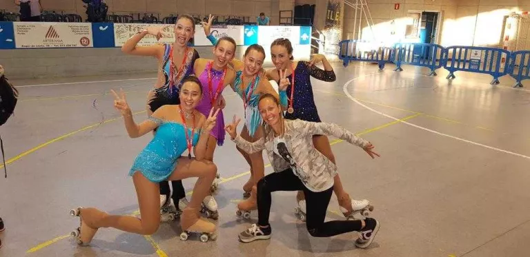 Bona actuació del Patí Bordeta al Campionat d'Espanya