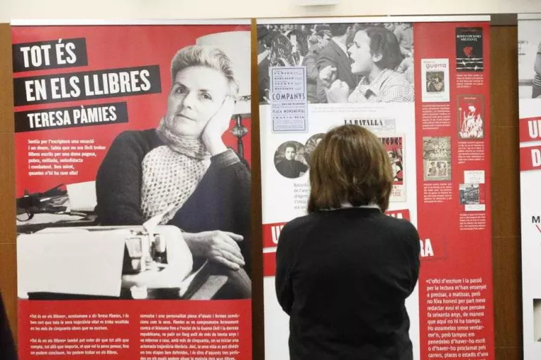 CCOO Lleida dedica una exposició a Teresa Pàmies