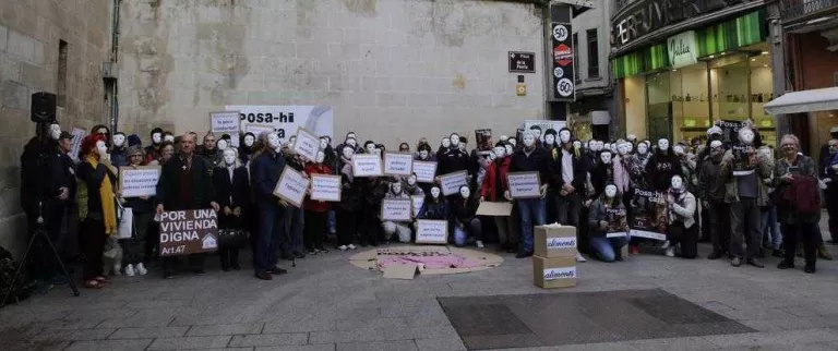 Flashmob d’Arrels per donar visibilitat a les persones sense llar