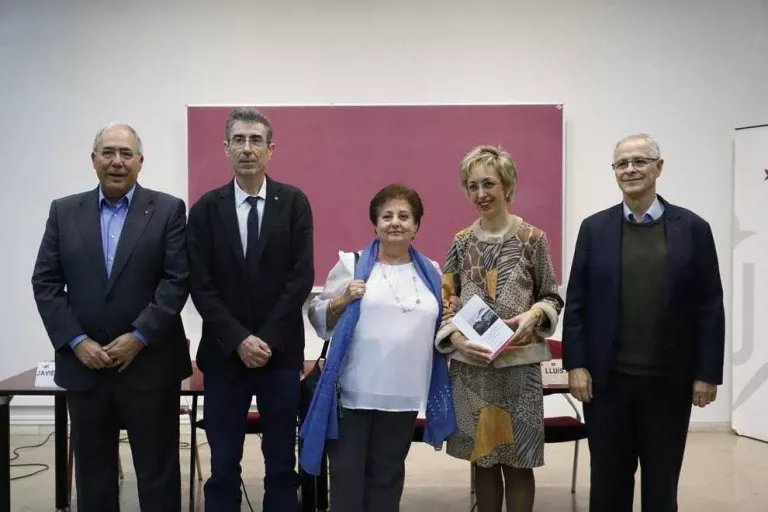 Homenatge a la professora de la UdL Àngels Santa