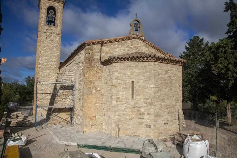 Un fresc decorarà el cor de l’ermita de Sant Eloi