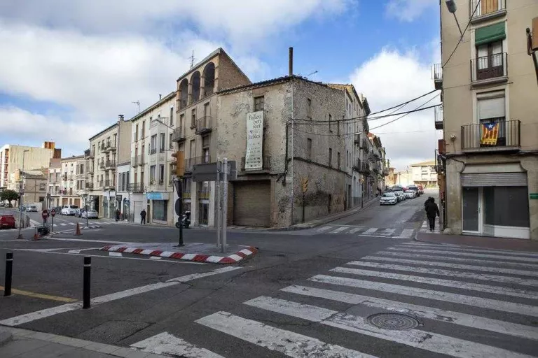 Cervera remodela l'avinguda Catalunya i el carrer Victòria