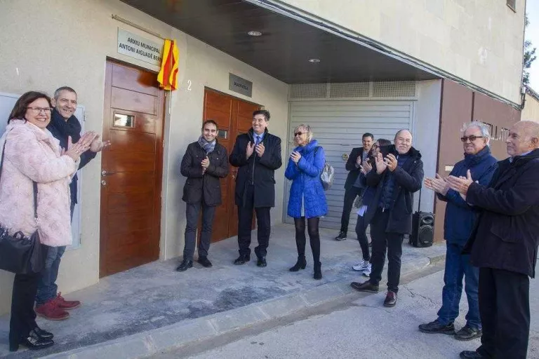 Preixana dedica l’arxiu a l’historiador Antoni Aiguadé