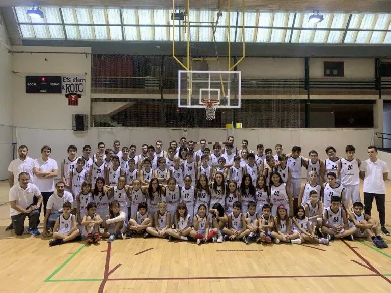 El CB Borges-Garrigues va presentar els sis equips federats que competeixen aquesta temporada.