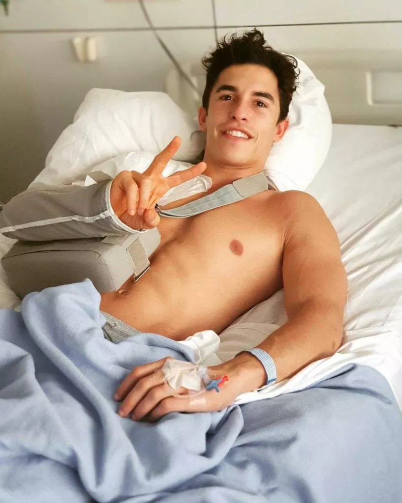 Márquez: “Tinc ganes de començar la recuperació”