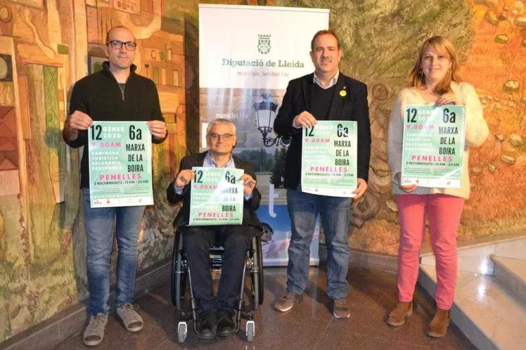 Els responsables van presentar ahir la prova a la Diputació.