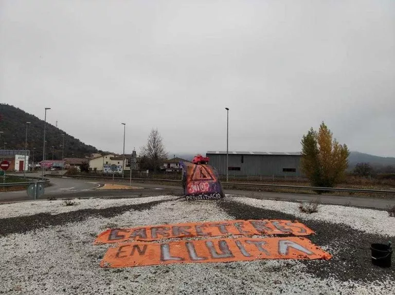 Territori denunciarà pintades de protesta en carreteres de Lleida