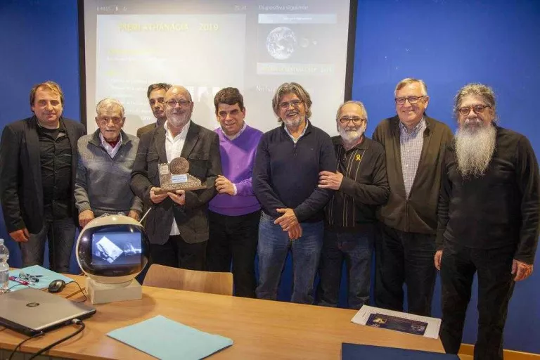 L'exalcalde de Vallbona rep un homenatge del Grup de Recerques