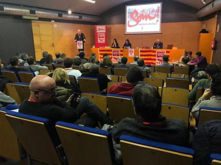 La UGT de Lleida acorda celebrar al maig l'XI Congrés provincial