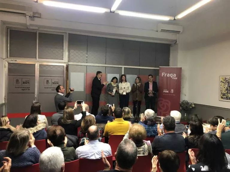 Moment de l’entrega del premi.