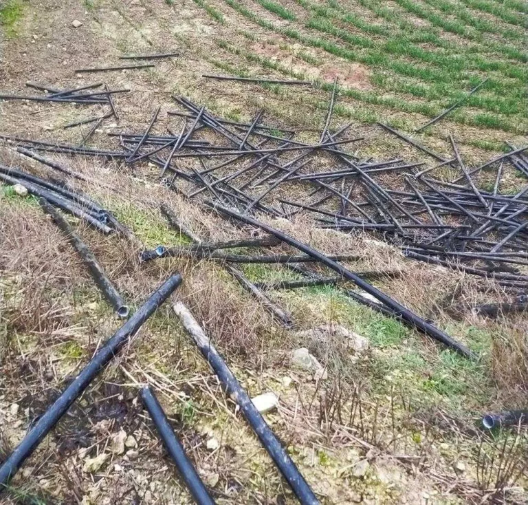 Sense telèfon pel robatori de cable a la Vall del Corb