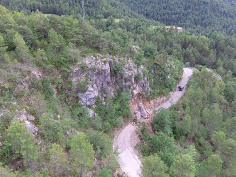 Més seguretat a la via de Torà de Tost arran de les allaus del 2018