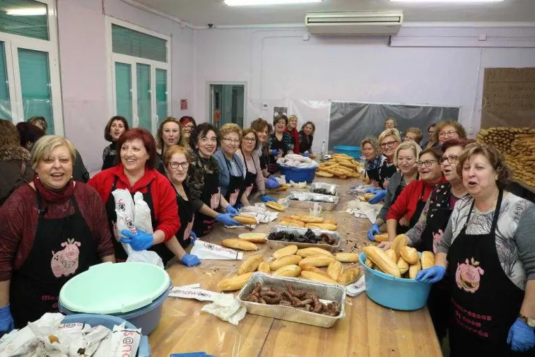 La carn de porc regna a Alcarràs