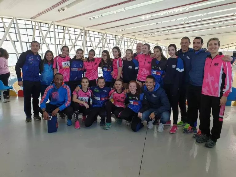 La formació conjunta que va participar en el Català sub-16.