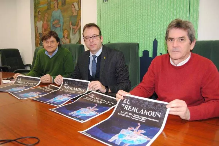El ballet ‘El Trencanous’i el bateria d’Els Pets, Joan Reig, a L’Amistat de Mollerussa