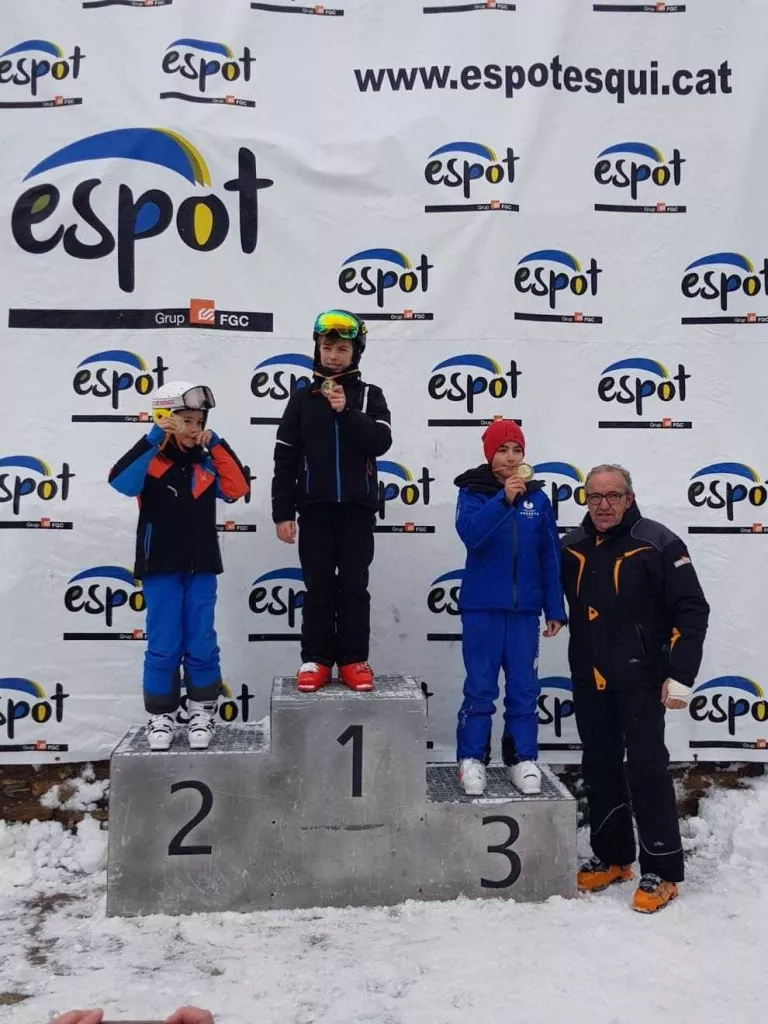 Un centenar d'escolars al Trofeu Diputació a Espot Esquí
