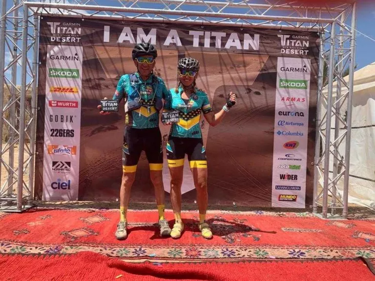 Podi lleidatà en la primera edició de la Titan àrab