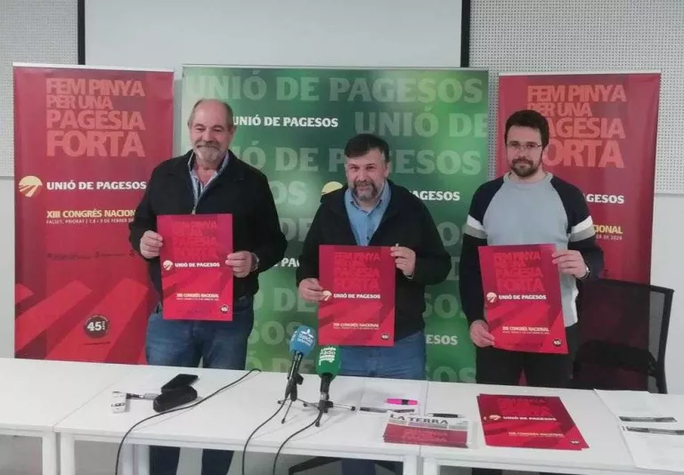Unió de Pagesos renovarà el càrrec de coordinador del pla de Lleida
