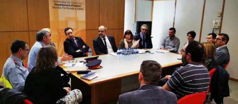 Alcaldes del Baix Segre demanen més seguretat al conseller Buch
