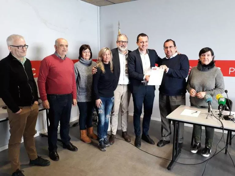 Ordeig presenta 340 avals per seguir al davant del PSC a Lleida