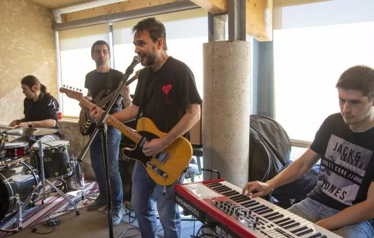 Concert de presentació del disc ahir al Talladell.