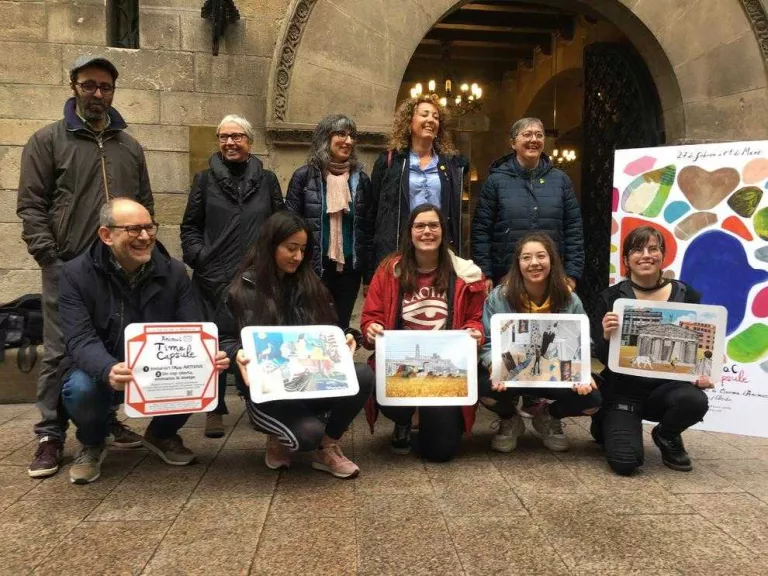 Alumnes de la Leandre Cristòfol mostren les seues animacions per tot Lleida