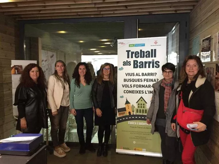 Orientació laboral per a 1.266 persones de 3 barris