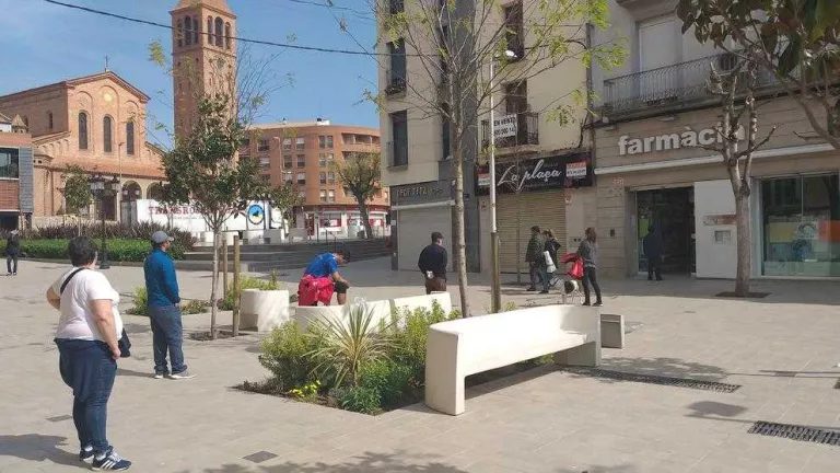 El dia festiu a Mollerussa accentua el confinament al Pla