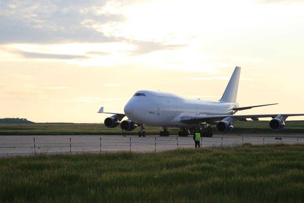 L’avió més gran que s’enlaira a Alguaire, rumb als EUA