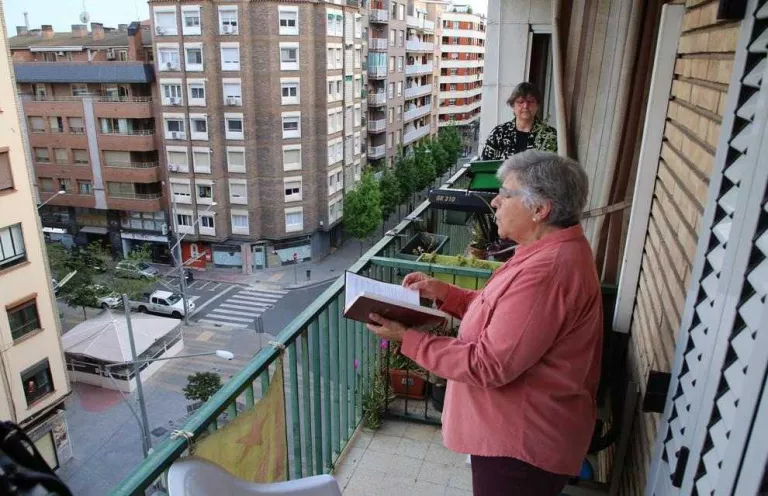 ‘El Virolai’ ‘pren’ els balcons lleidatans