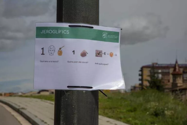 Gimcana dels escoltes per amenitzar els passejos dels nens