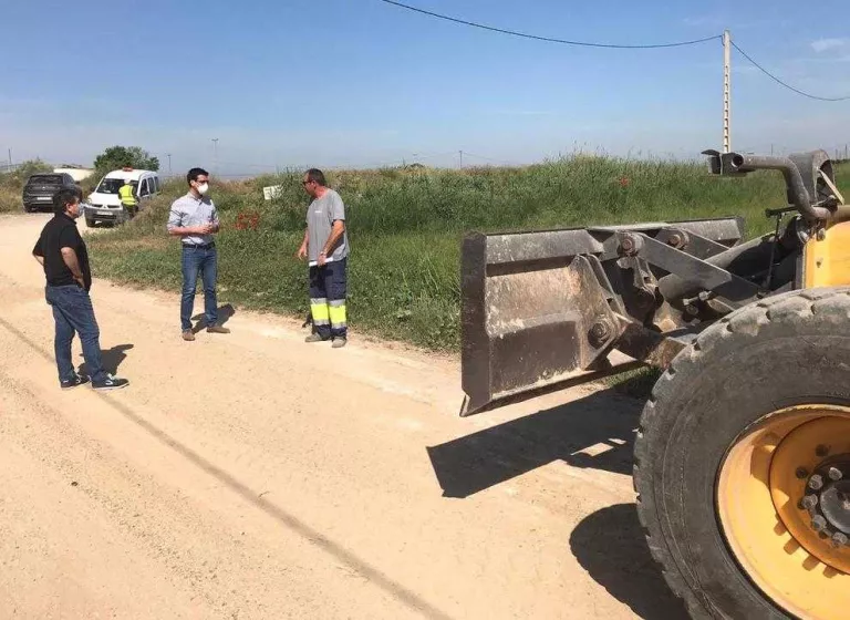 Millora dels camins sense pavimentar a l’Horta