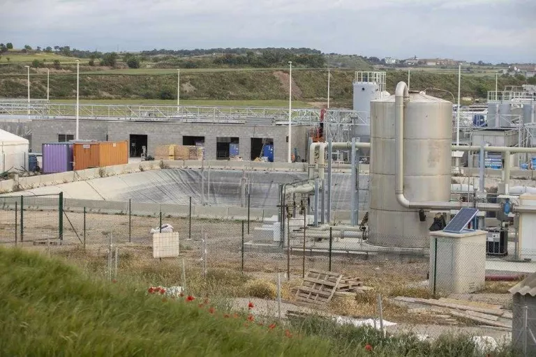 Obres per evitar el col·lapse de la depuradora de Guissona