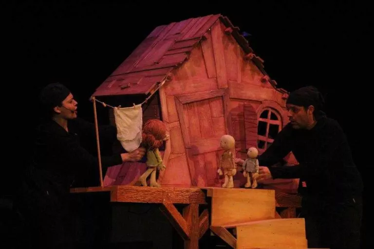 La primera obra amb públic, a Corbins amb Festuc Teatre