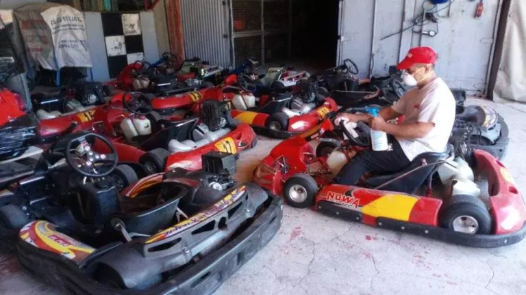 El Karting el Pla, amb activitat mínima malgrat estar en fase 1