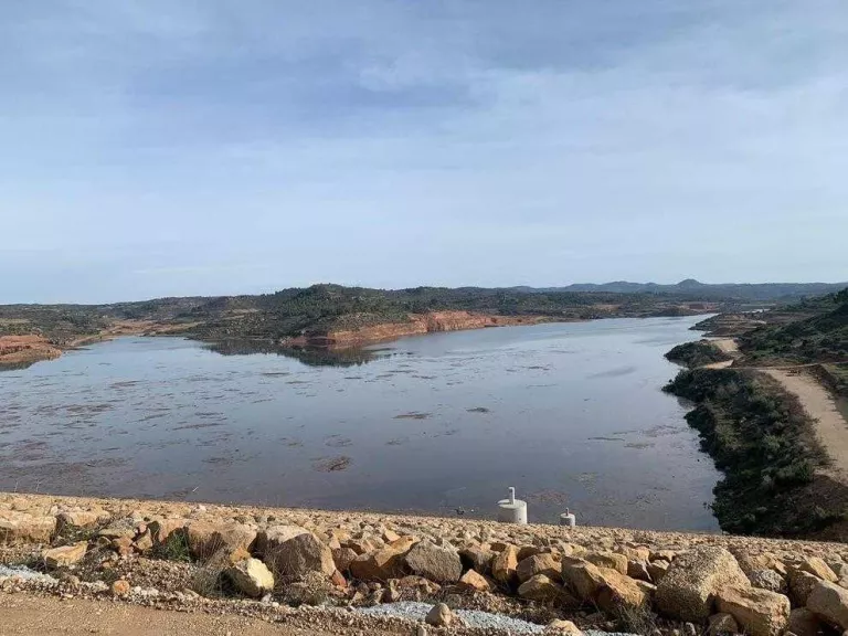 Les pluges omplen també el pantà de l'Albagés, al 25% sense estar operatiu