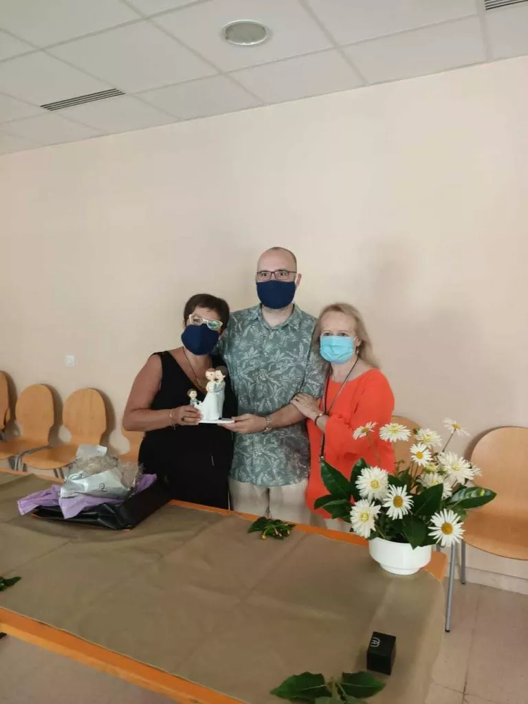 Primera boda des de la pandèmia de Covid-19 a la Granja
