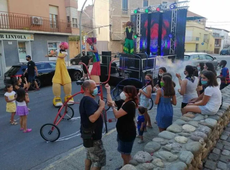 Festa sobre Rodes per als més joves a Linyola