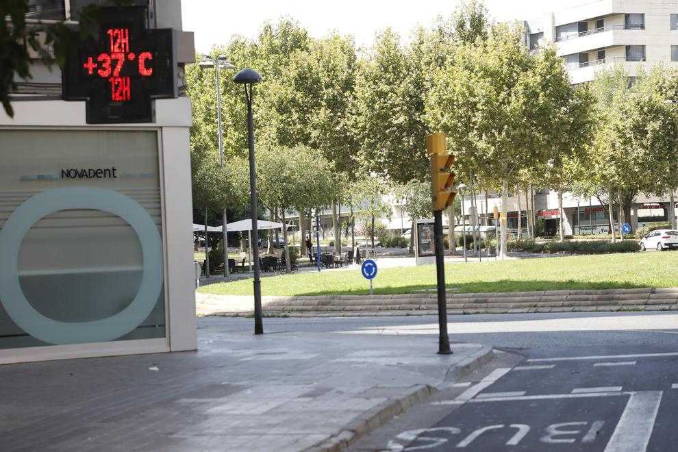Lleida registra un altre dia de calor extrema, amb més de 39º