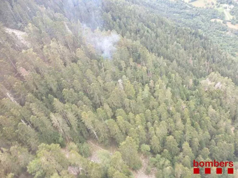 Prop de cinquanta focs han calcinat 26,7 hectàrees forestals aquest any 2020