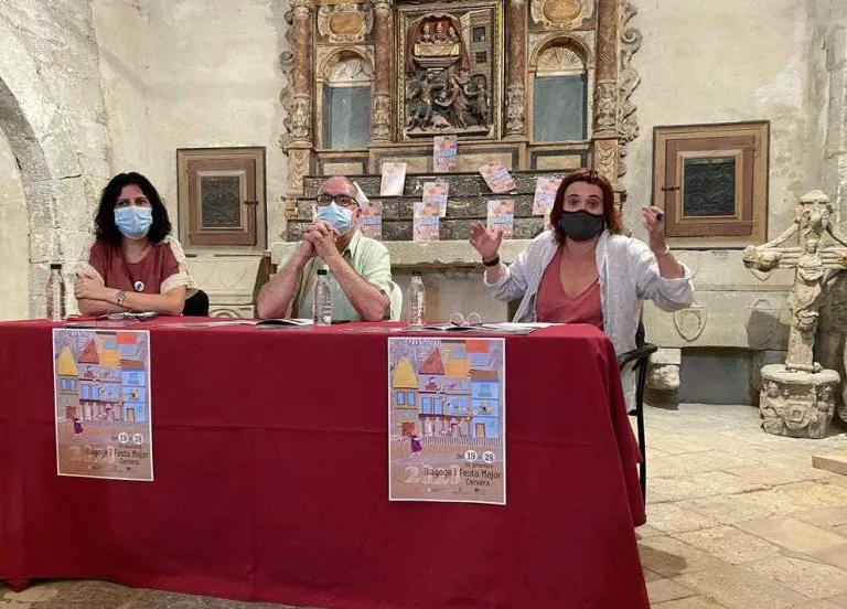 Presentació ahir a Cervera de la setmana cultural Isagoge.