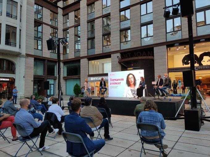 Marta Rovira, a Lleida: "Superar el 50% de vots és necessari però insuficient"