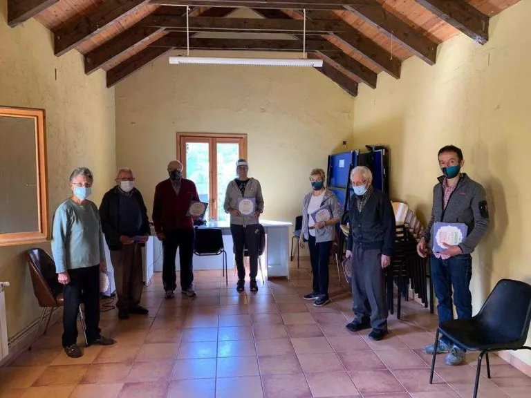 La gent gran de Boí reprèn les activitats físiques