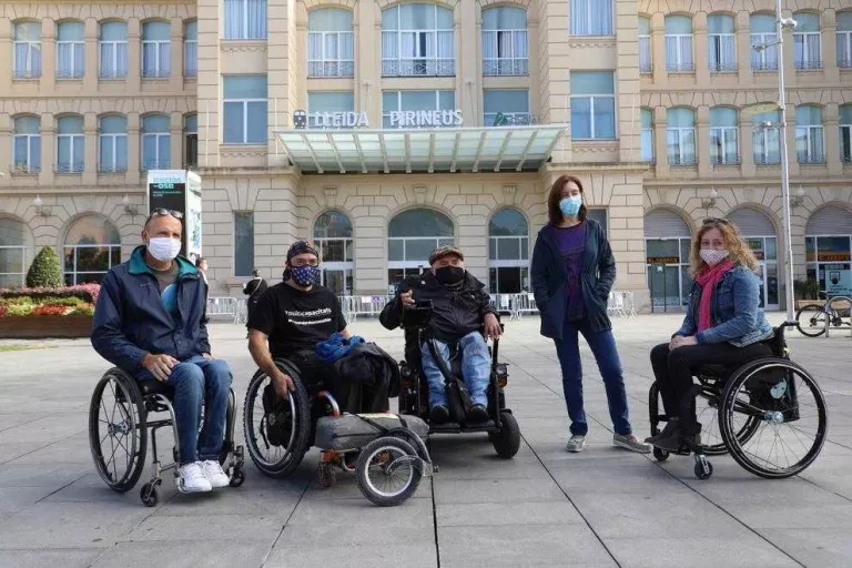 Ruta reivindicativa en cadira de rodes de 300 km