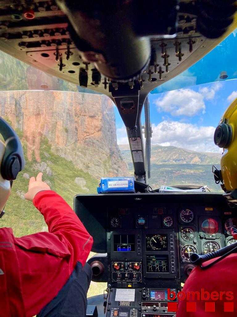 ⏯️ Evacuen un parapentista ferit de gravetat a Verdú