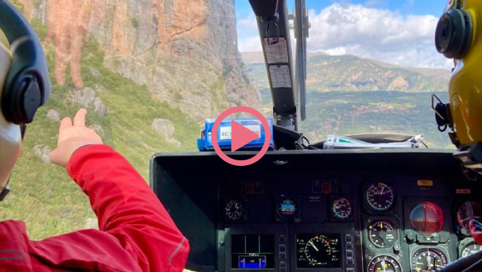 ⏯️ Evacuen un parapentista ferit de gravetat a Verdú
