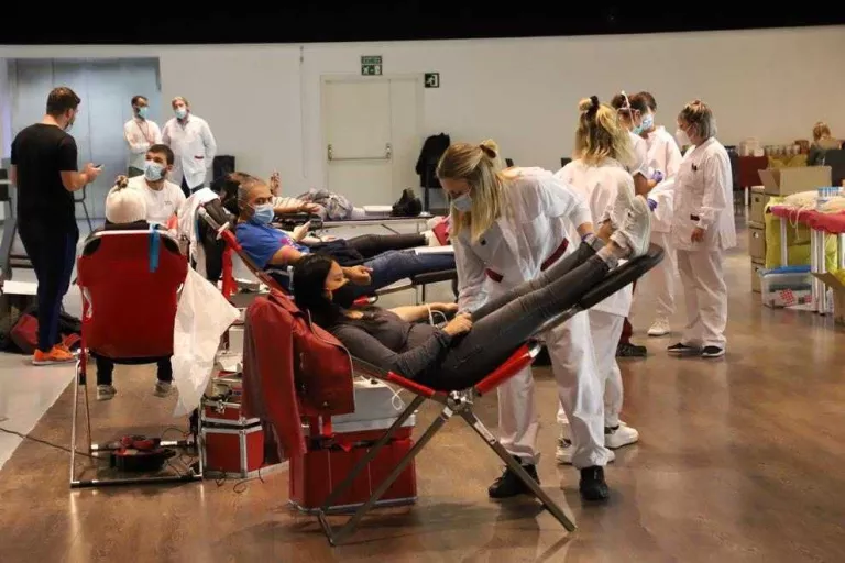Més de 160 donants de sang a La Llotja