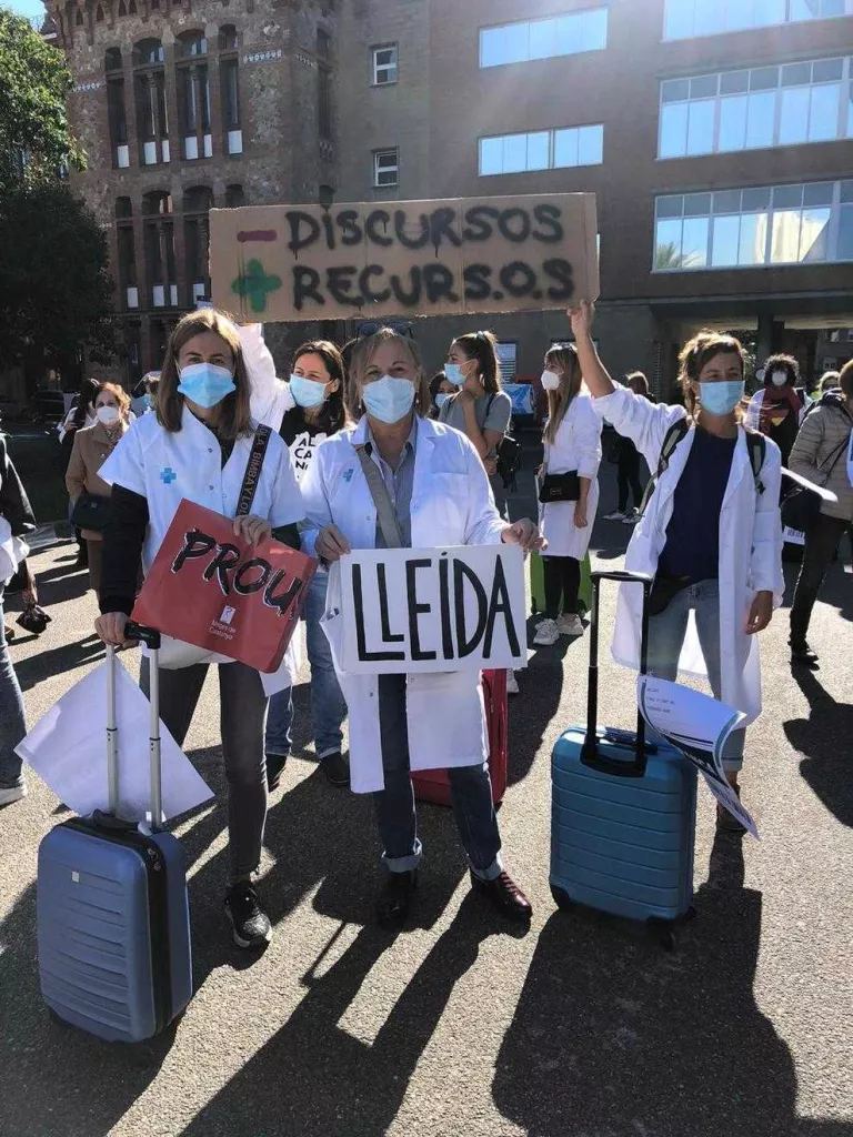 La vaga de metges dels CAP, ajornada per la pandèmia