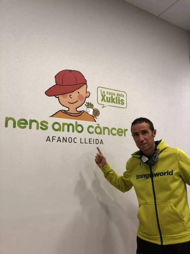 Raül Arenas afronta un repte solidari de 200 km
