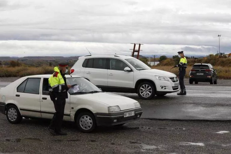 Controls dels Mossos en el segon cap de setmana de tancament perimetral